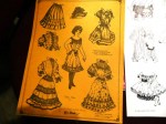 old paper doll yellow d